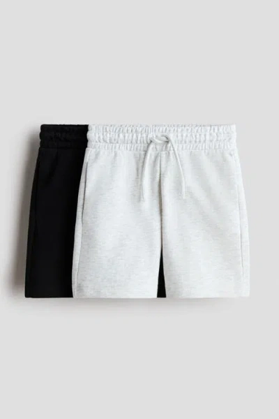 H&m Kids'  2-pack Sweatshorts In Multi