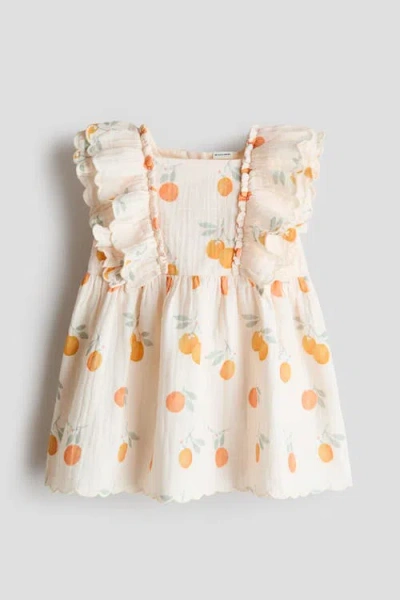 H&m Babies'  2-piece Cotton Muslin Set In Multi