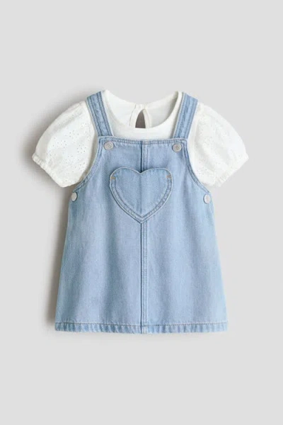 H&m Babies'  2-piece Cotton Set In Multi