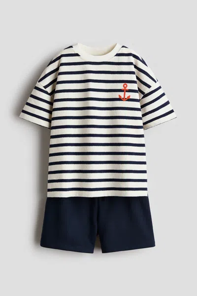 H&m Kids' 2-piece Cotton Set In Multi