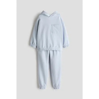 H&m Kids'  2-piece Cotton Sweatshirt Set In Blue
