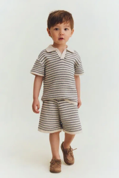 H&m Babies'  2-piece Cotton-knit Set In Multi