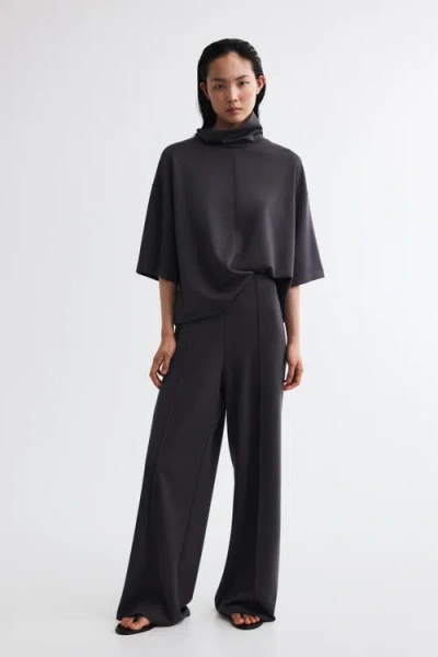 H&m 2-piece Jersey Set In Black