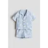 H&m Babies'  2-piece Set In Blue