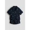 H&m Babies'  2-piece Set In Blue