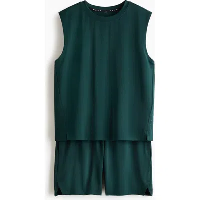 H&m Kids'  2-piece Sports Set With Drymove In Green