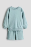 H&m Kids'  2-piece Sweatshirt Set In Blue