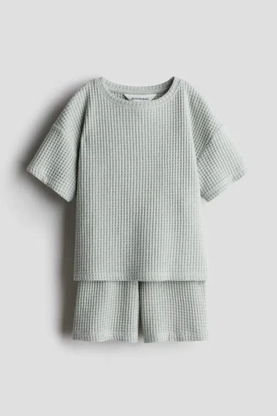 H&m Kids'  2-piece T-shirt And Shorts Set In Multi