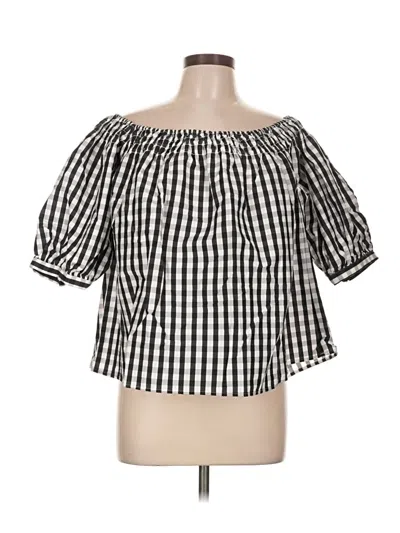 H&m 3/4 Sleeve Blouse In Multi