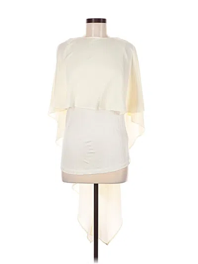 Pre-owned H&m 3/4 Sleeve Blouse In White