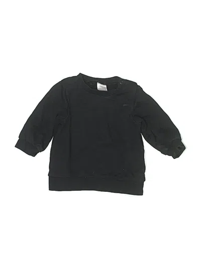 Pre-owned H&m Babies' 3/4 Sleeve T-shirt In Black