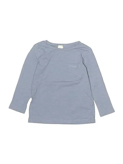 Pre-owned H&m Kids' 3/4 Sleeve T-shirt In Blue