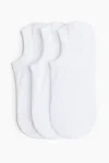 H&m 3-pack Ankle Socks In Multi