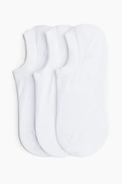 H&m 3-pack Ankle Socks In Multi