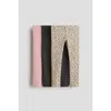 H&m Kids'  3-pack Brushed-inside Jersey Leggings In Multi