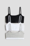 H&m Kids'  3-pack Jersey Tops In Multi