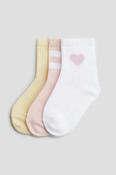 H&m Babies' 3-pack Socks In Multi