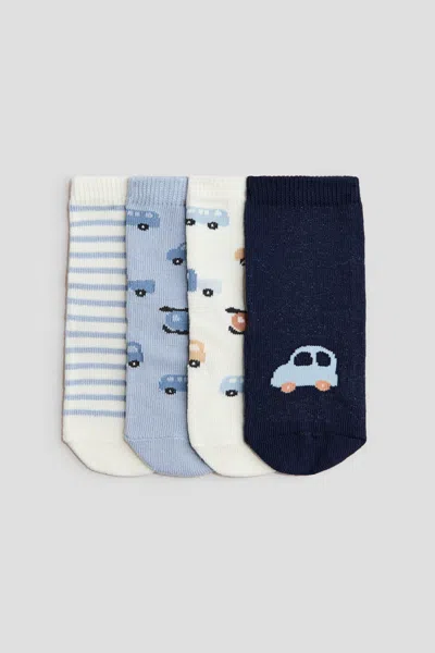 H&m Babies' 4-pack Socks In Multi
