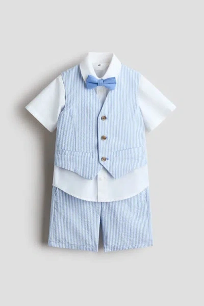 H&m Kids'  4-piece Dressy Set In Multi
