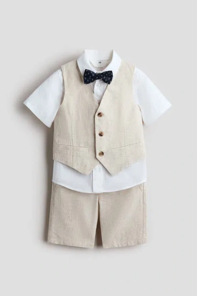 H&m Kids'  4-piece Dressy Set In Multi