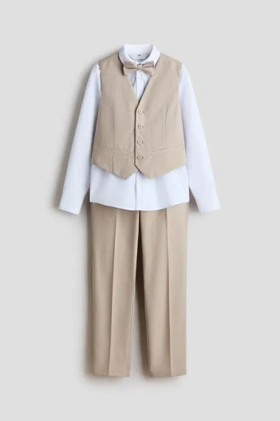 H&m Kids'  4-piece Dressy Set In Multi