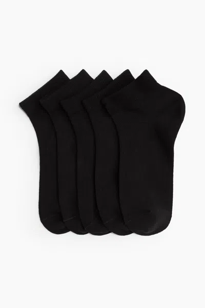 H&m 5-pack Ankle Socks In Multi