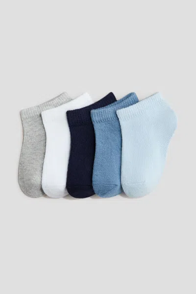 H&m Babies' 5-pack Ankle Socks In Multi