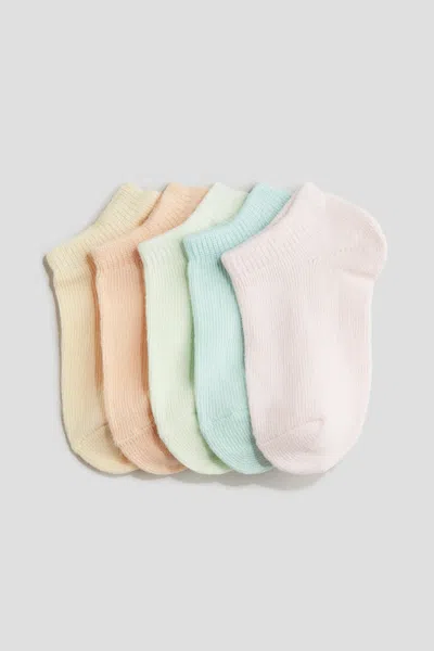 H&m Babies' 5-pack Ankle Socks In Multi