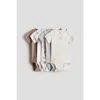 H&m Babies'  5-pack Cotton Bodysuits In Multi