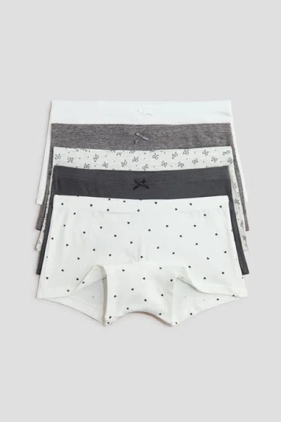 H&m Kids'  5-pack Cotton Boxer Briefs In Multi