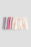 H&m Kids'  5-pack Cotton Shorts In Multi