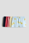 H&m Kids'  5-pack Cotton Shorts In Multi