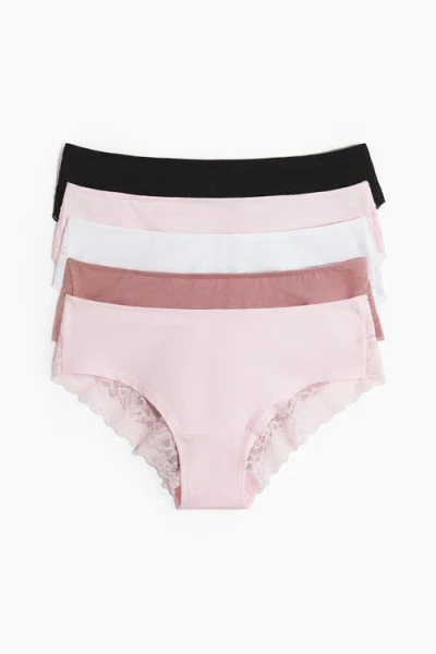 H&m 5-pack Hipster Briefs In Multi