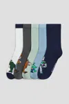 H&m 5-pack Patterned Socks In Multi