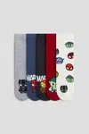 H&m 5-pack Patterned Socks In Multi