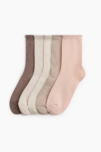 H&m 5-pack Socks In Multi