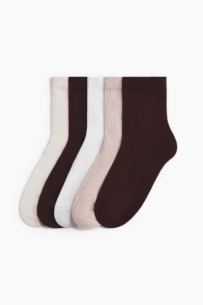 H&m 5-pack Socks In Multi