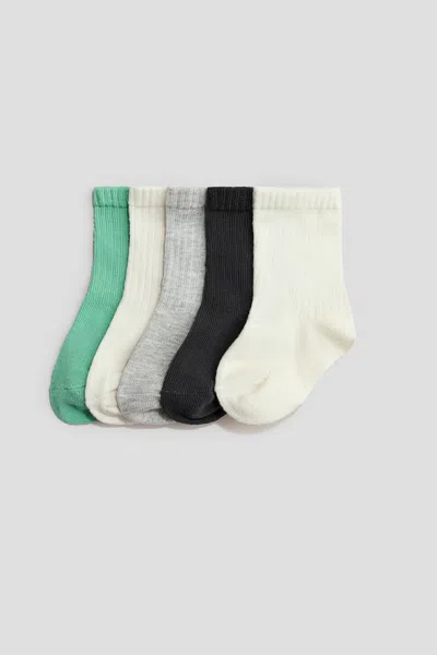 H&m Babies' 5-pack Socks In Multi