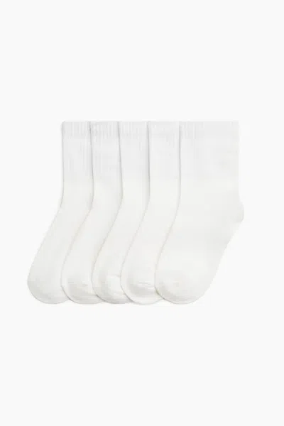 H&m 5-pack Socks In White