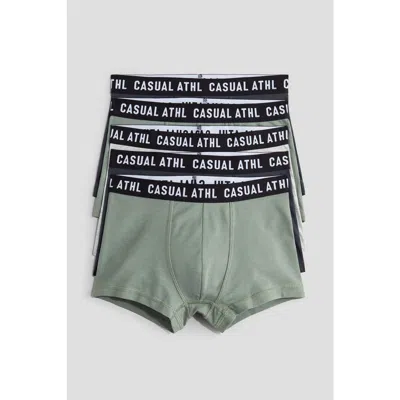 H&m Kids'  5-pack Trunks In Multi