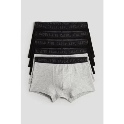 H&m Kids'  5-pack Trunks In Multi