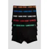 H&m Kids'  5-pack Trunks In Black