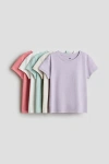 H&m Kids'  5-pack T-shirts In Multi