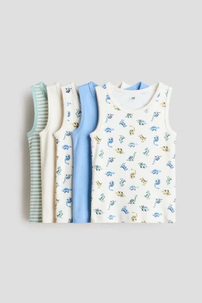 H&m Kids'  5-pack Vest Tops In Multi