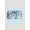 H&m Kids'  5-pocket Denim Shorts In Blue