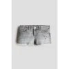 H&m Kids'  5-pocket Denim Shorts In Gray