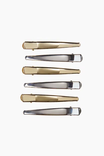 H&m 6-pack Hairstyling Clips In Multi