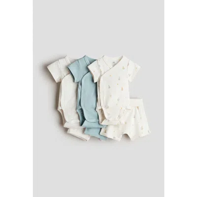 H&m Babies'  6-piece Jersey Set In Multi