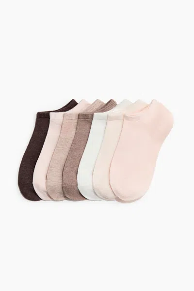H&m 7-pack Ankle Socks In Multi