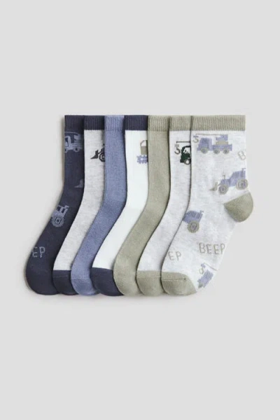 H&m Kids'  7-pack Socks In Multi